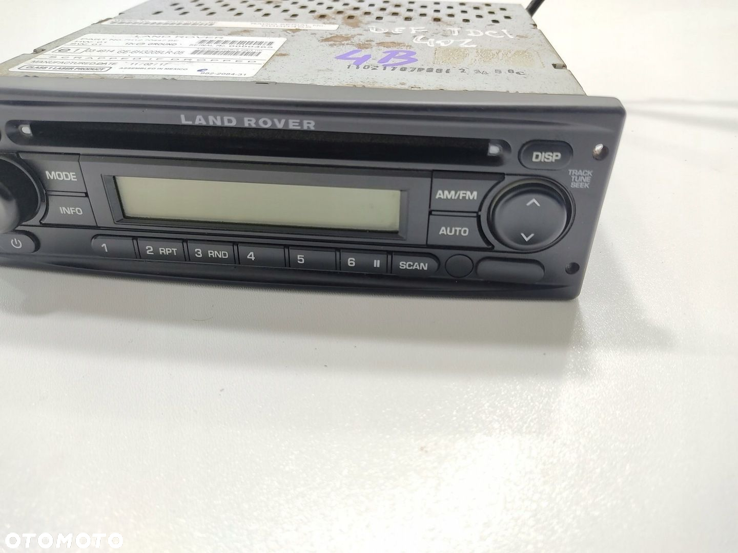 FABRYCZNE RADIO CD LAND ROVER DEFENDER 7H1270447BC 7H12-70447-BC 2007-2014 - 4