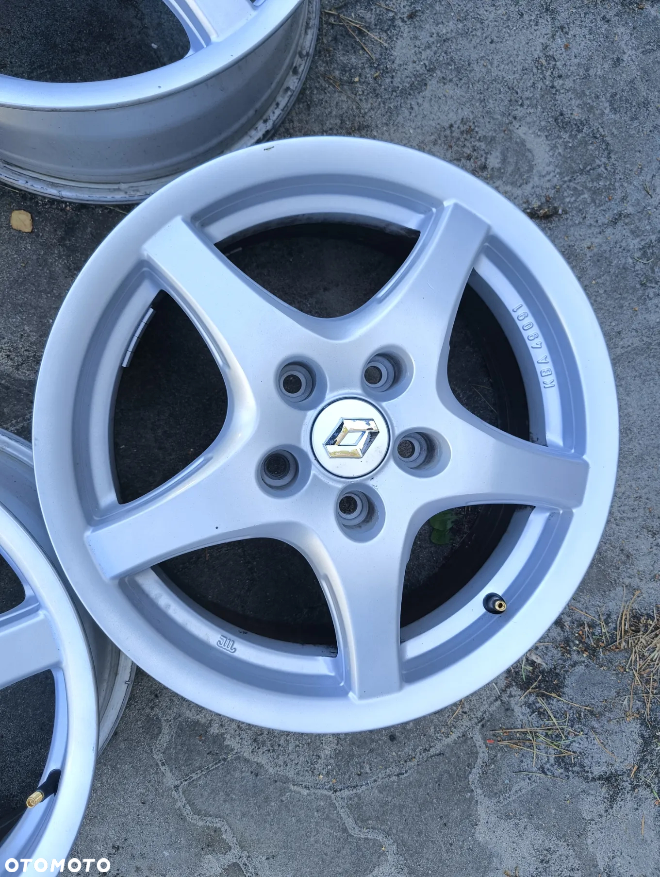 Renault 5x114,3 ET40 Alufelgi Alu felgi 16 KBA49091 - 5