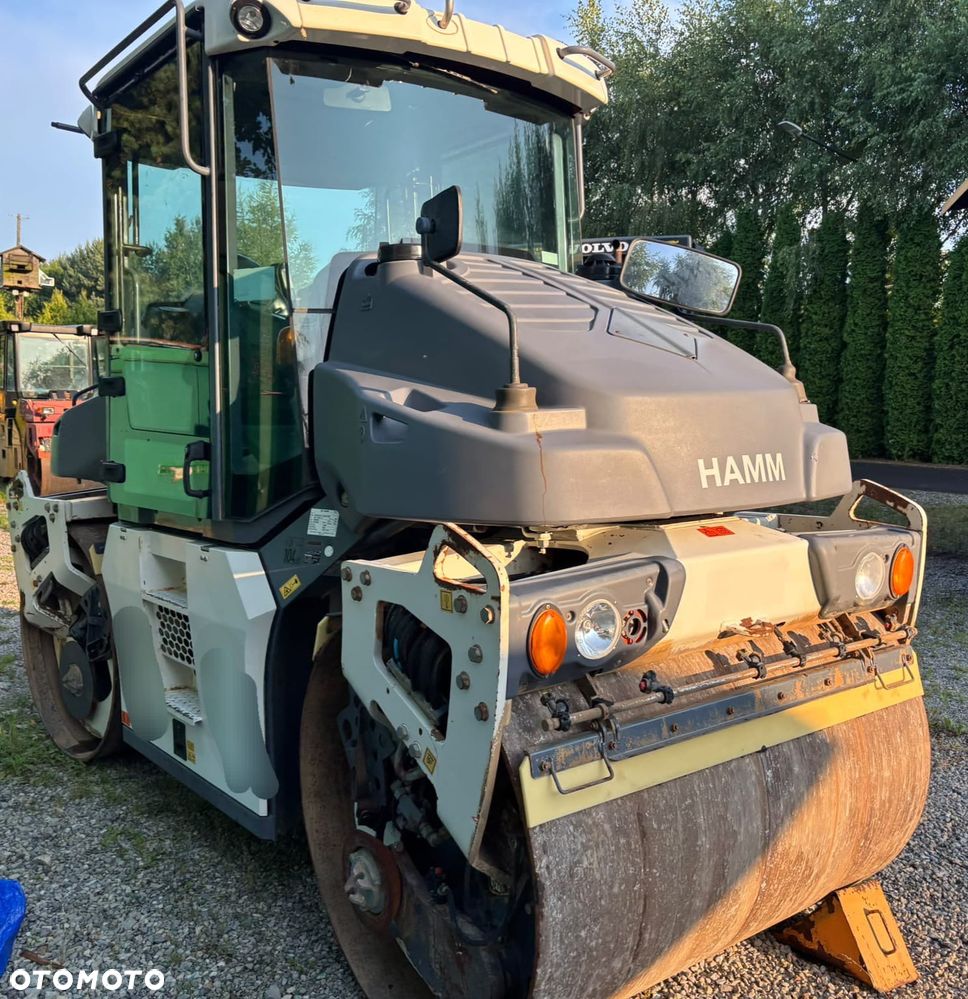 Hamm DV+70I VO-S 2016 r WAGA 7/8 TON , STAL STAL,obcinarka, oscylacja 1 bęben dzielony! - 4