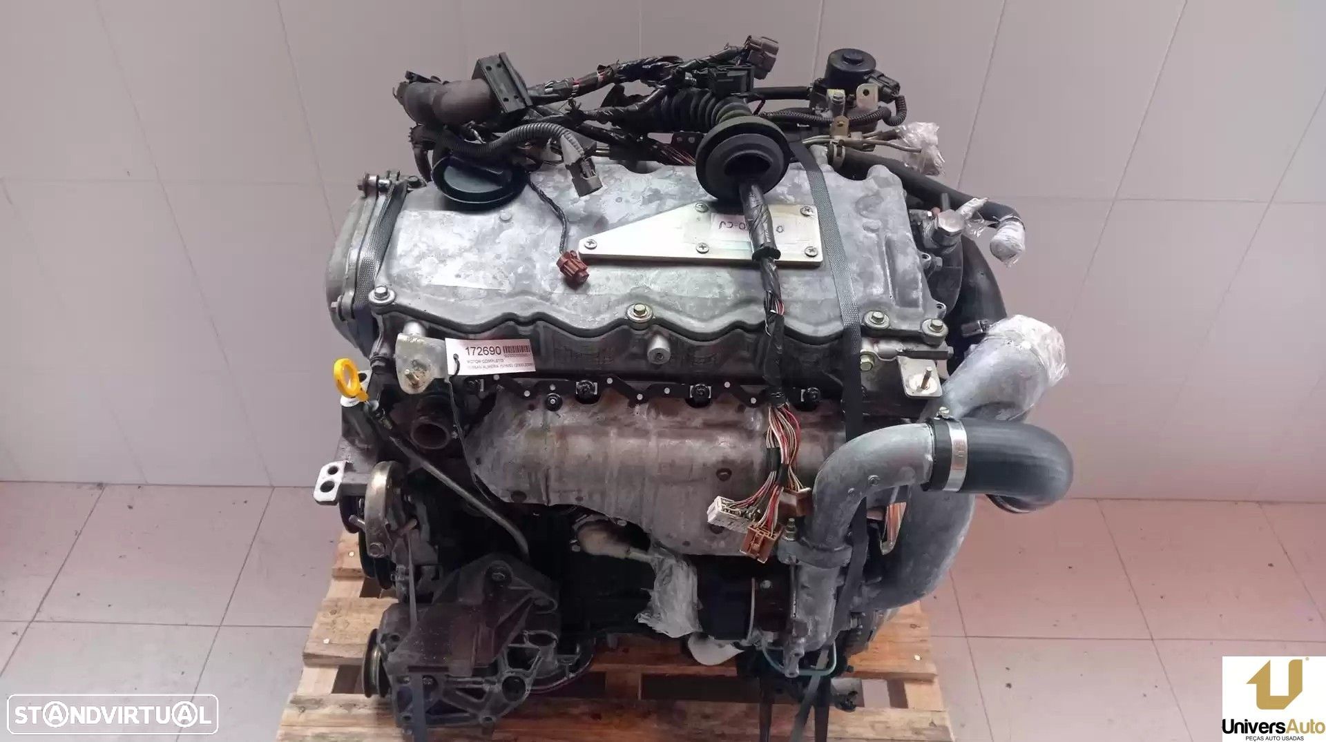 MOTOR COMPLETO NISSAN ALMERA II 2000 -YD22 - 1