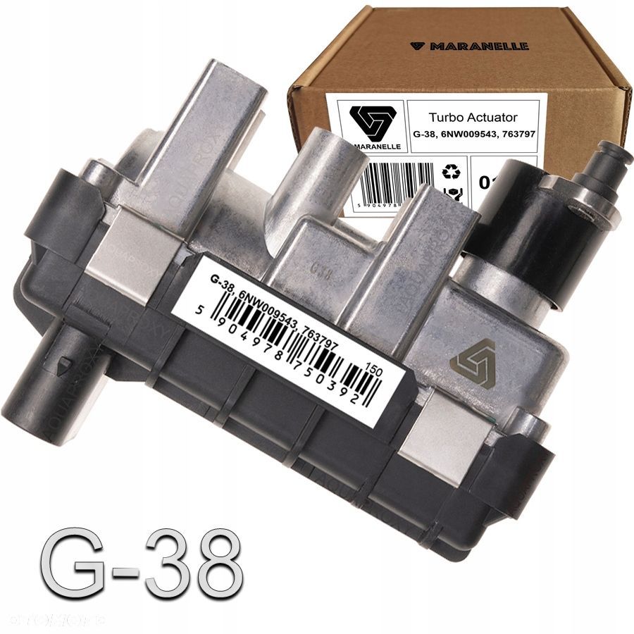 Nastawnik sterownik G-38 turbiny Volvo: S80 V70 XC60 XC70 - 2.4 - 1