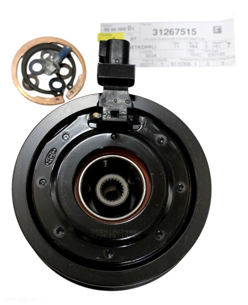 VOLVO S80 V70 sprzeglo kompresora klimatyzacji OE - 3