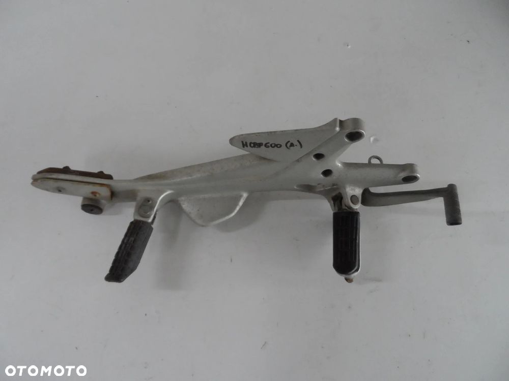 HONDA CBF 600 S 2004r set P podnóżek kierowcy, pasażera, dźwignia - 2