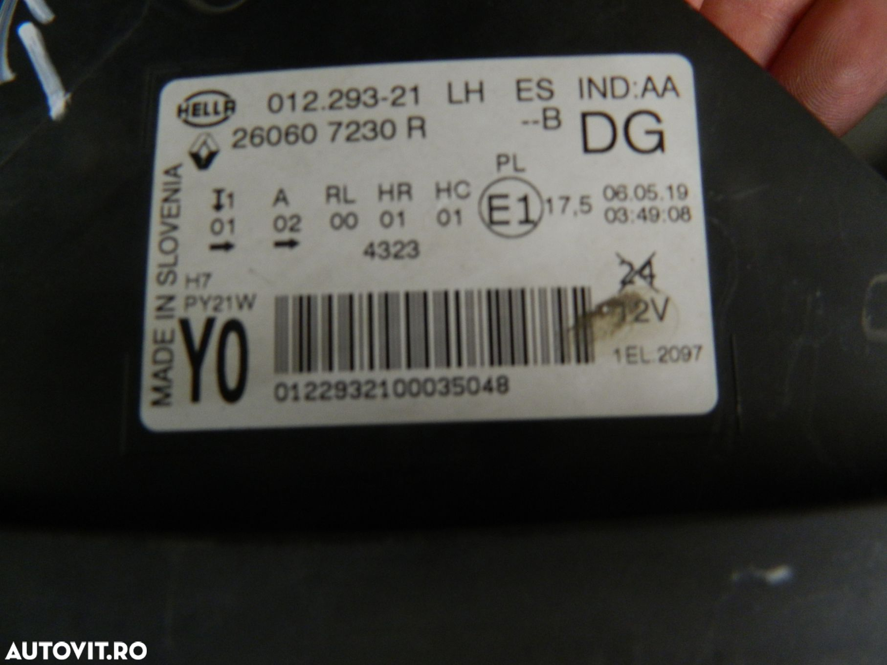 Far stanga LED Renault Scenic, 2016, 2017, 2018, 2019, 2020, cod origine 260607230R. - 7