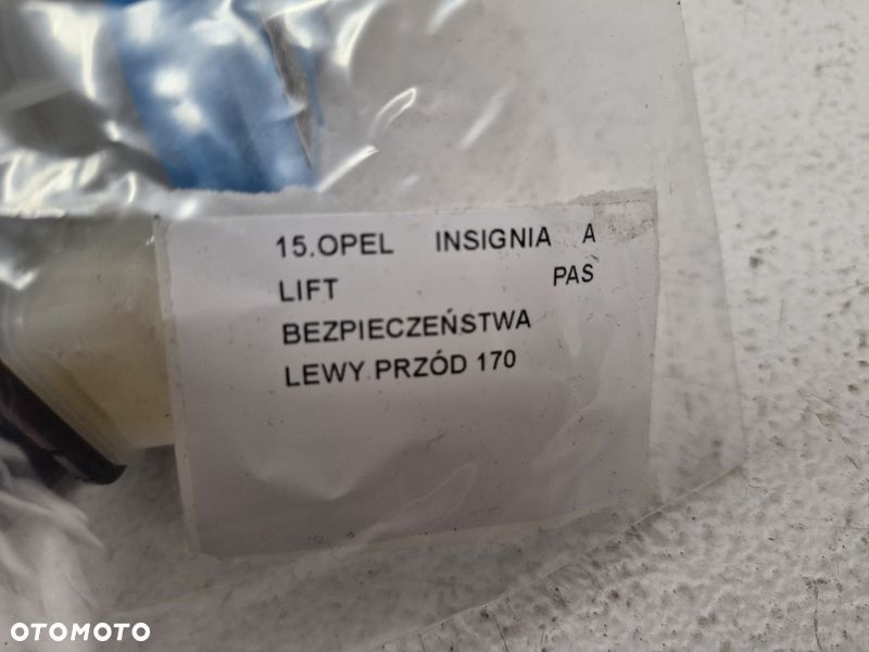 opel insignia a lift pas bezpieczeństwa lewy przód - 8