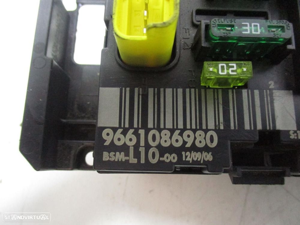 CENTRALINA BSM PEUGEOT 207 2006 -9661086980 - 2