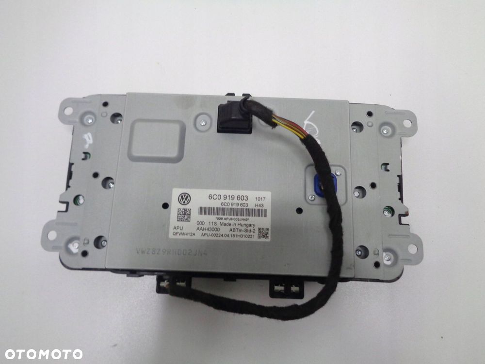 vw polo 6c 14r- radio wyświetlacz ekran - 2