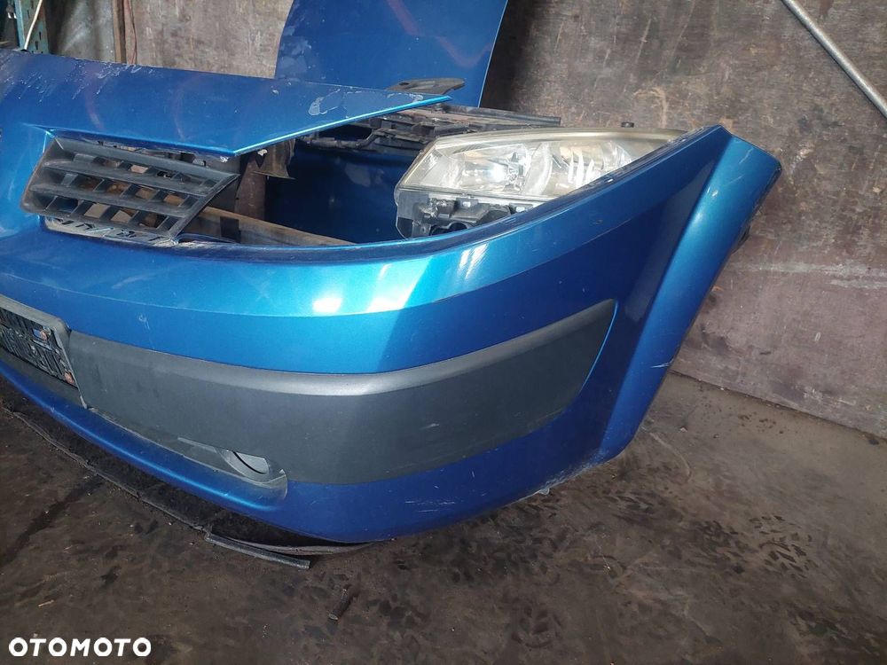 KOMPLETNY PRZÓD MASKA ZDERZAK BŁOTNIKI LAMPY RENAULT MEGANE II TEI45 - 8