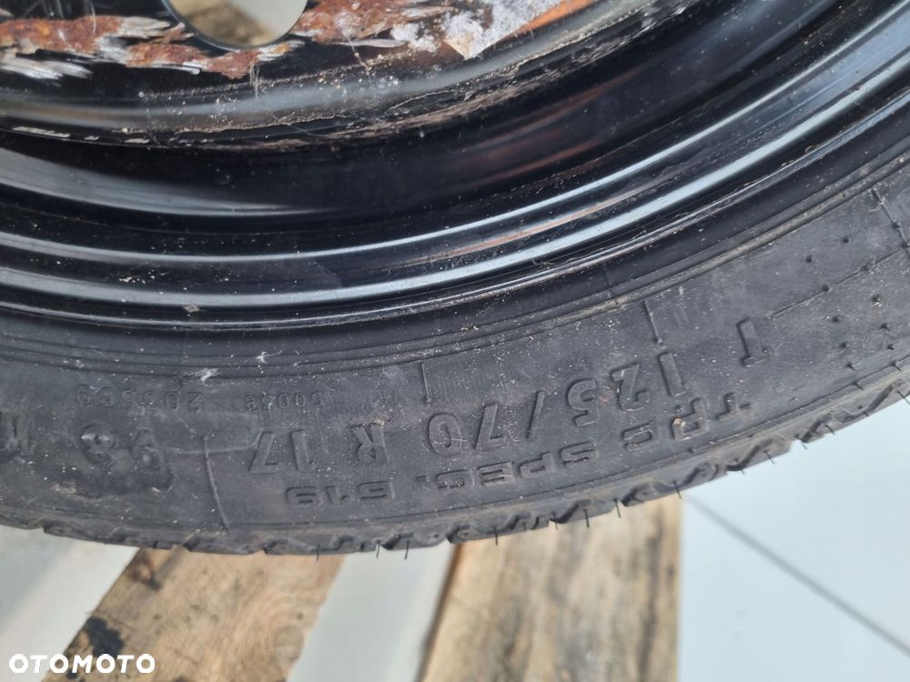 KOŁO DOJAZDOWE Opel Insignia A _ dojazdówka 125/70 R17 5x120 17X4.00B IS41 - 7