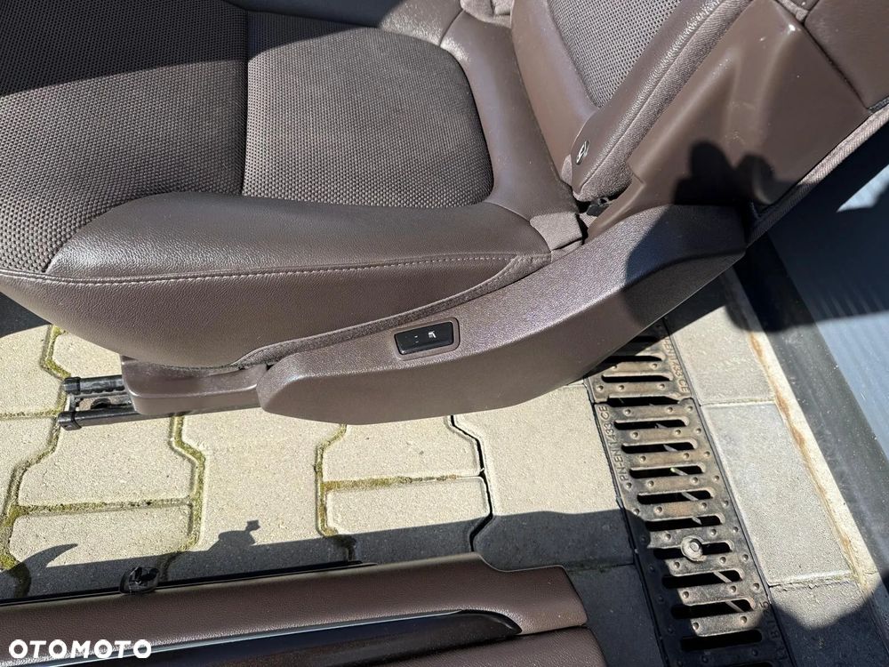 RENAULT ESPACE V KOMPLET FOTELI 5 OSÓB BRĄZOWA PÓŁSKÓRA GRZANE PRZÓD TYŁ - 11