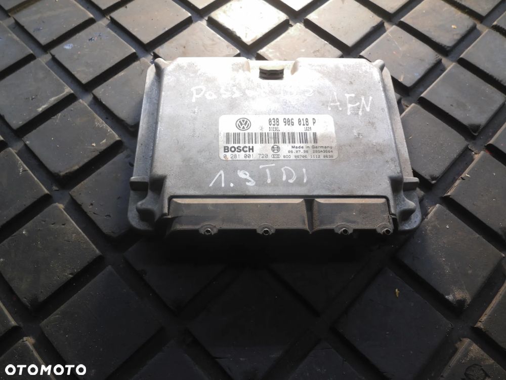 VW PASSAT B5 AUDI A4 1.9TDI ECU KOMPUTER STEROWNIK SILNIKA 038906018P 0281001720 POSIADAM 10 SZT - 2