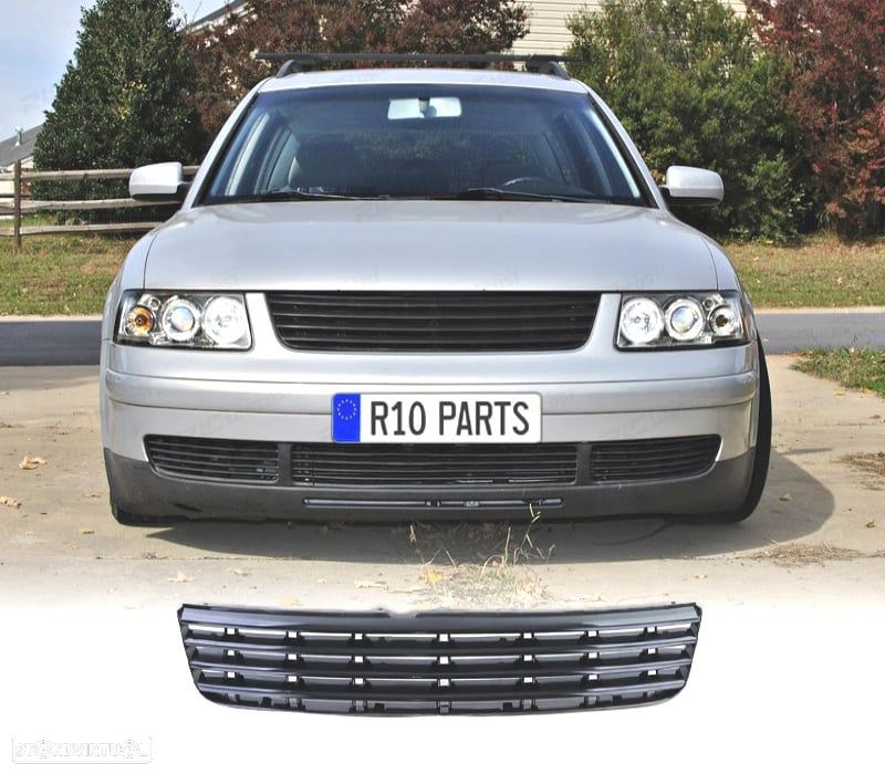 PARRILLA VOLKSWAGEN VW PASSAT 3B B5 96-00 PRETO - 1