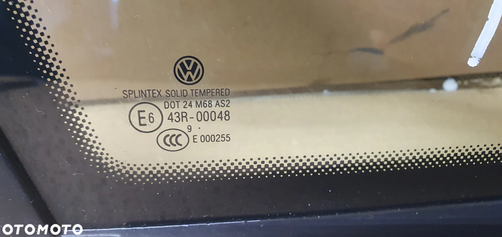 Szyba szybka prawy przód przednia prawa VW Golf VI 6 Plus AS2 09r - 4