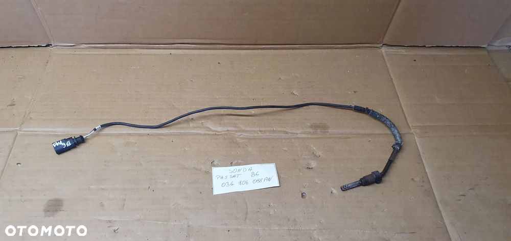 Czujnik temperatury spalin sonda VW Passat B6 2.0 TDI 03G906088AN - 1