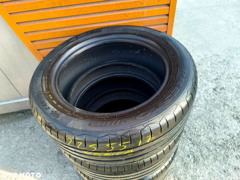 225/55R17 101Y Opony Letnie Lato DĘBICA PRESTO HP2 4,5-5mm Legnica ALU-RAD 21r. 225/55 - 8