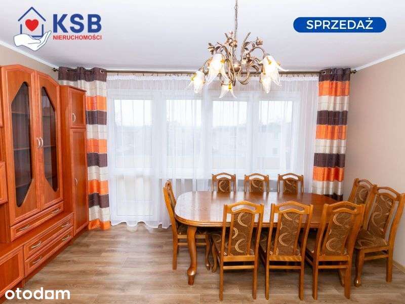 Widne mieszkanie ul. Słowackiego, 3 pokoje 62,70m2