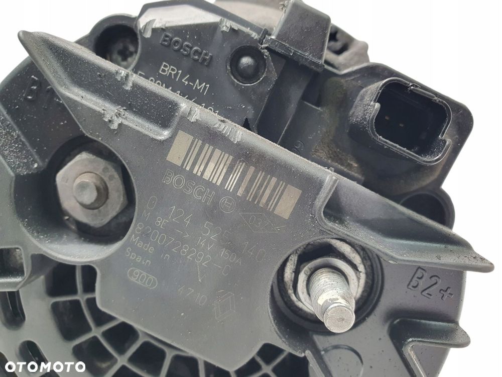 ALTERNATOR Nissan Qashqai Renault Clio 1.5 dCi 0124525140 8200728292C 150A - 16
