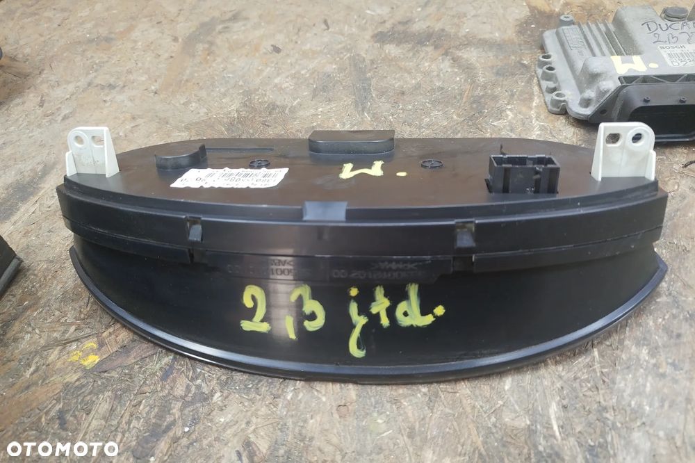 Zestaw startowy, komplet do odpalenia auta, komputer BOSCH 0281014209 / 51824236 sterownik silnika 2,3jtd Euro4 120KM do Fiat Ducato III 06-2014r, w komplecie: sterownik silnika , stacyjka, kluczyk, moduł komfortu, immobilizer, licznik - 14