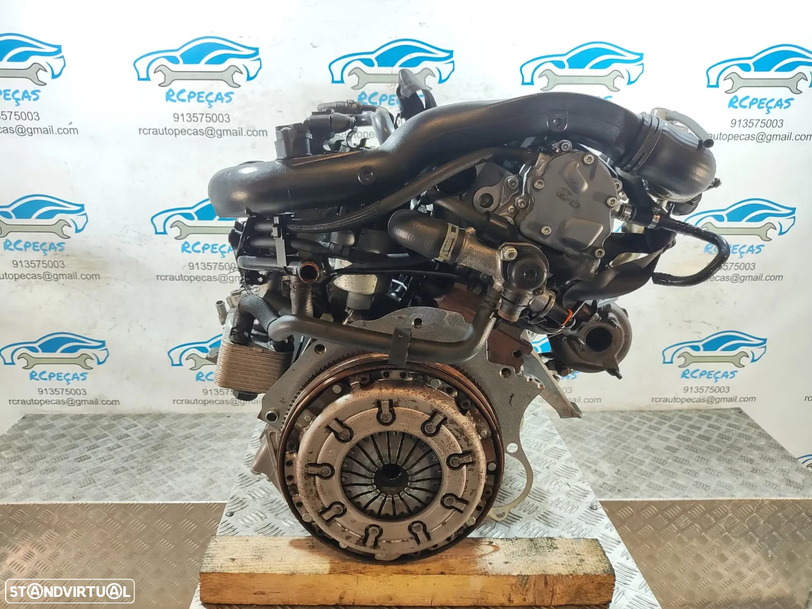 Motor Completo VWAG VW Volkswagen Audi Skoda 1.9 TDI 8v 130cv AWX PD 130 - 6