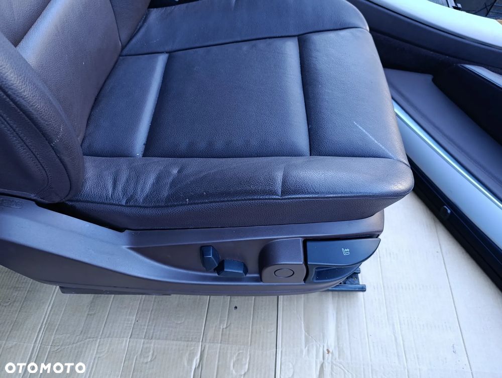 BMW X5 E70 FOTELE SIEDZENIA BOCZKI TUNEL KOMPLET GRZANE SKÓRA - 5