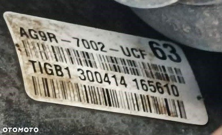 FORD S-MAX MK1 LIFT 2,0 TDCI SKRZYNIA BIEGÓW MANUALNA AG9R-7002-UCF - 2