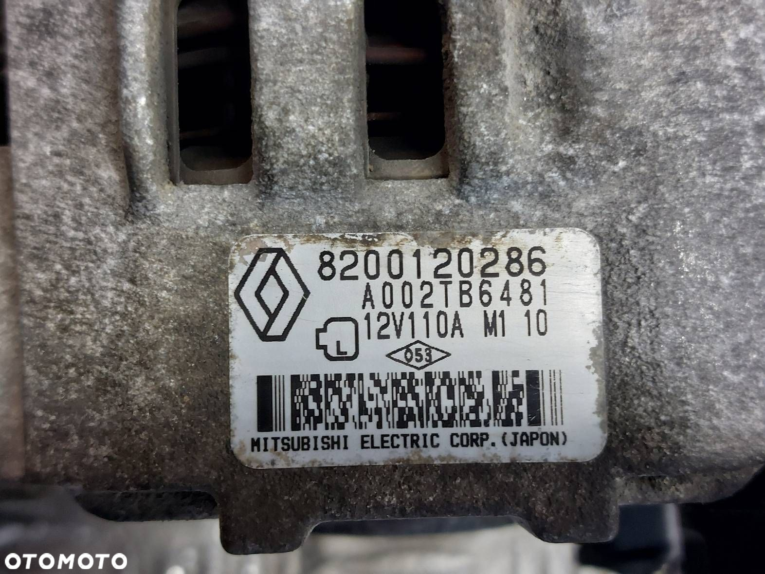 ALTERNATOR RENAULT KANGOO I FL 1.5 DCI 8200120286 - 3
