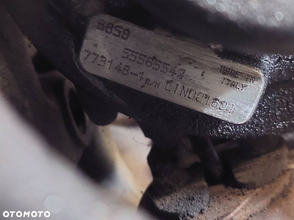 SILNIK + POMPA WTRYSKI TURBO SAAB 9-5 I 1.9 TID Z19DTH 55565542 0445110243 - 5