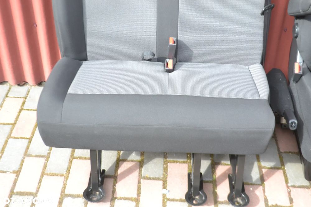 OPEL VIVARO 3 III 4 IV NOWY MODEL  fotel lewy kierowcy Fotele Prawy Pasazera Ławka - 5