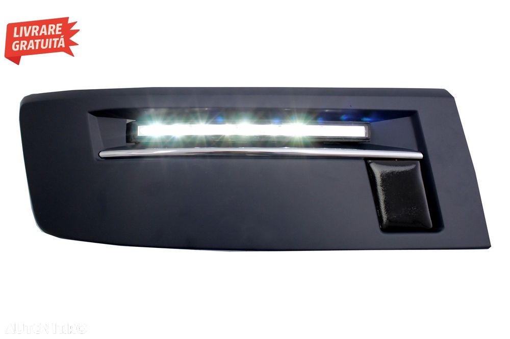 Lumini de zi LED DRL VW Transporter Multivan Caravelle T5.1 Facelift (2010-2015)- livrare gratuita - 5