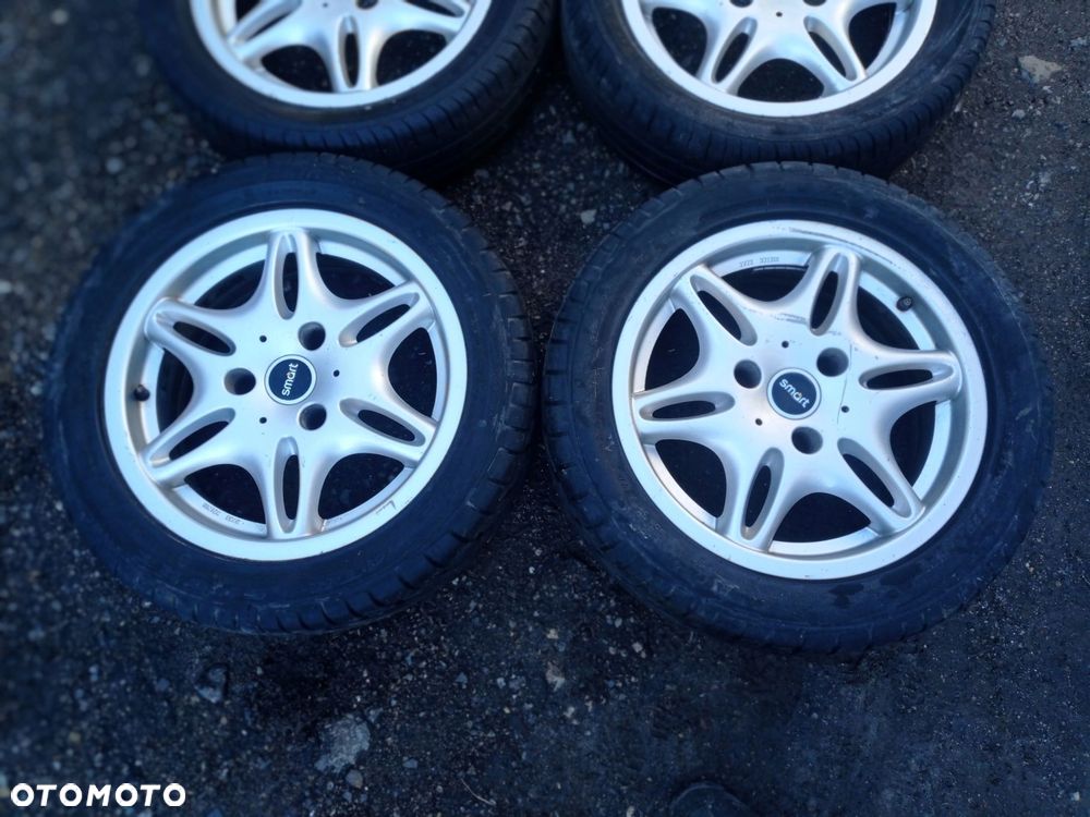 felgi aluminiowe 15" smart fortwo ii 451 komplet - 3