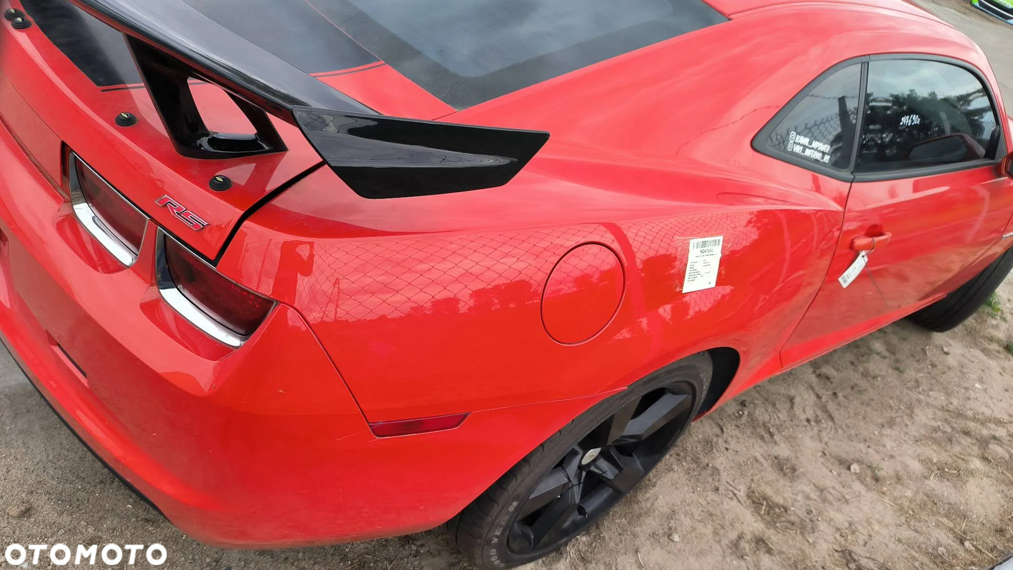 Ćwiartka błotnik prawy/lewy tył COUPE Chevrolet Camaro RS 3.6 V6 2011 - 5