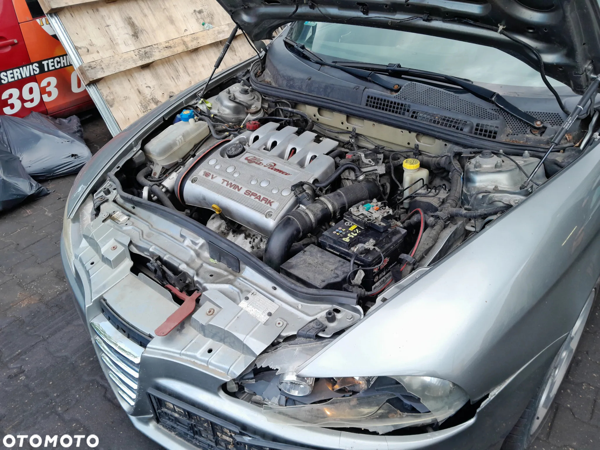 Silnik kompletny Alfa Romeo 147 04-10r. 1.6 16v Twin Spark AR32104 188 000km - 4