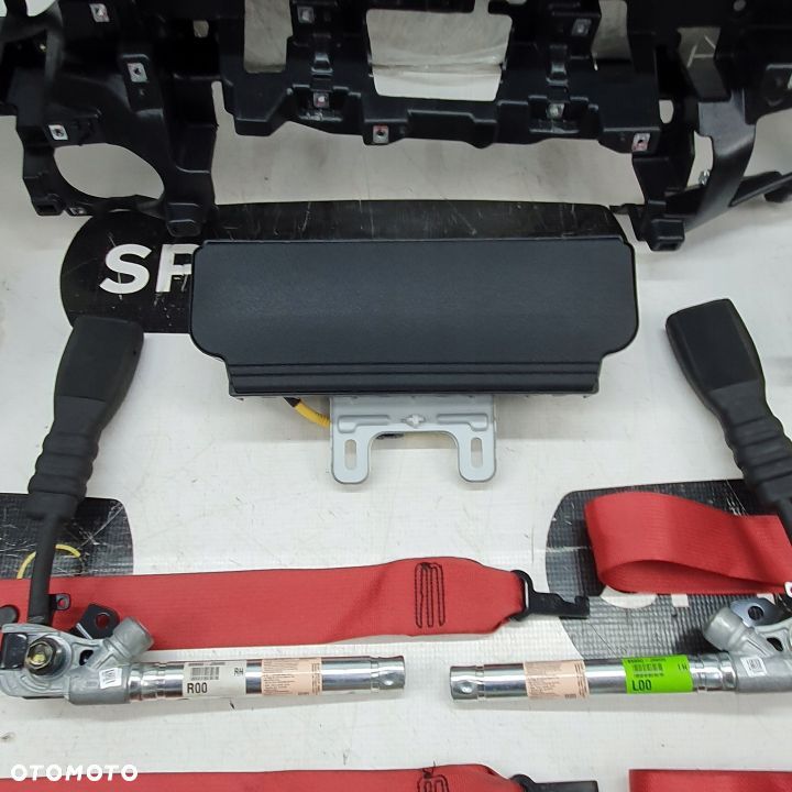 KIA STINGER DESKA ROZDZIELCZA KONSOLA KOKPIT PULPIT PODUSZKI AIRBAG AIR BAG PASY KURTYNY KIT SET - 8