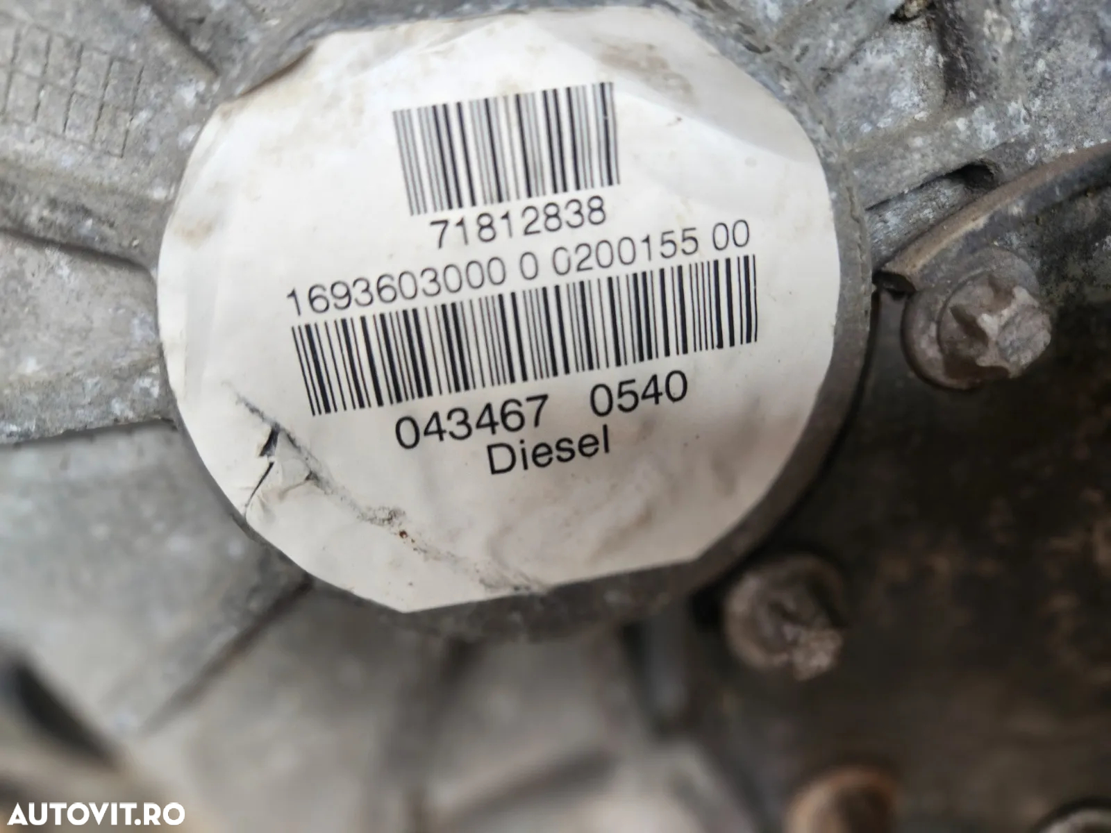 Cutie Viteze Manuala 6+1 Trepte Mercedes A Class W169 B Class W245 2.0 Diesel Euro 4 Factura Si Gar - 8