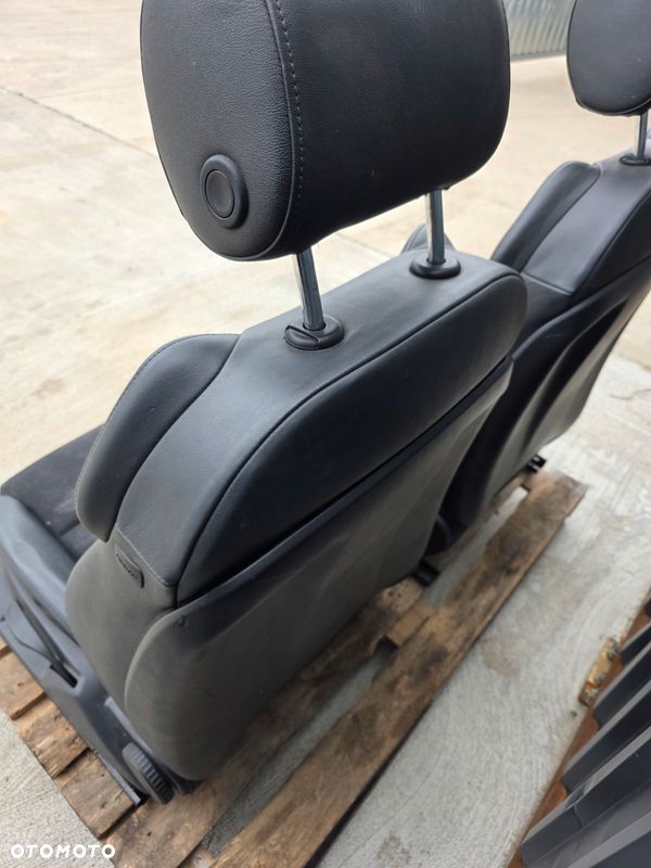 FOTEL FOTELE PRZÓD AUDI A3 8P SKÓRA KUBEŁKI SPORTBACK S LINE PÓŁ SKÓRA - 9