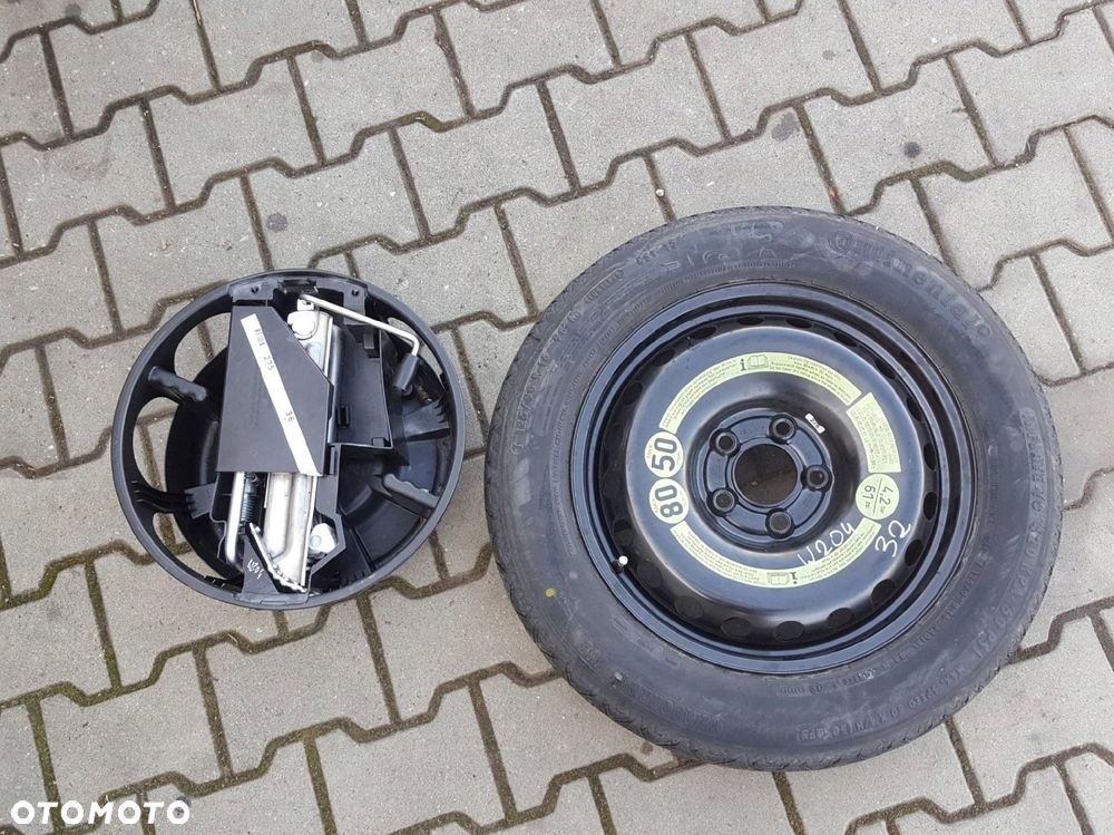 MERCEDES C W204 07-14r KOŁO DOJAZDOWE 16 5X112 LEWAREK - 1