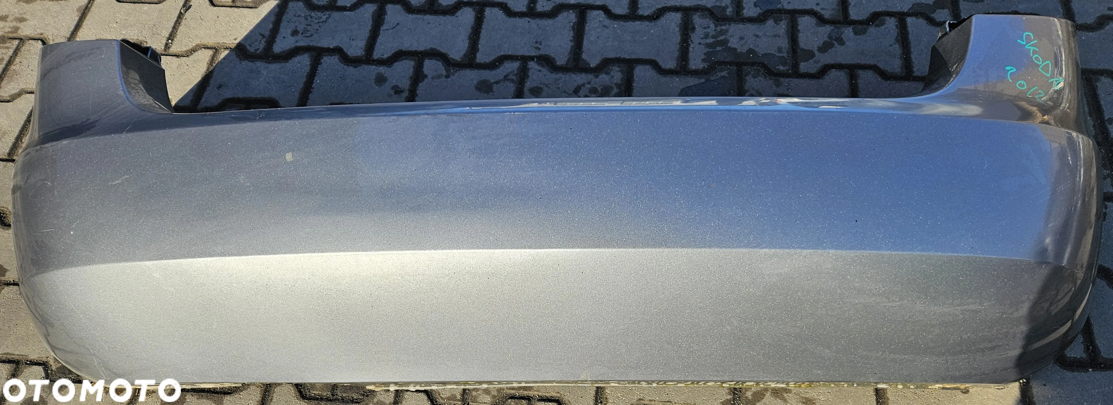 Skoda Fabia II 2 lift zderzak tył tylny - 4