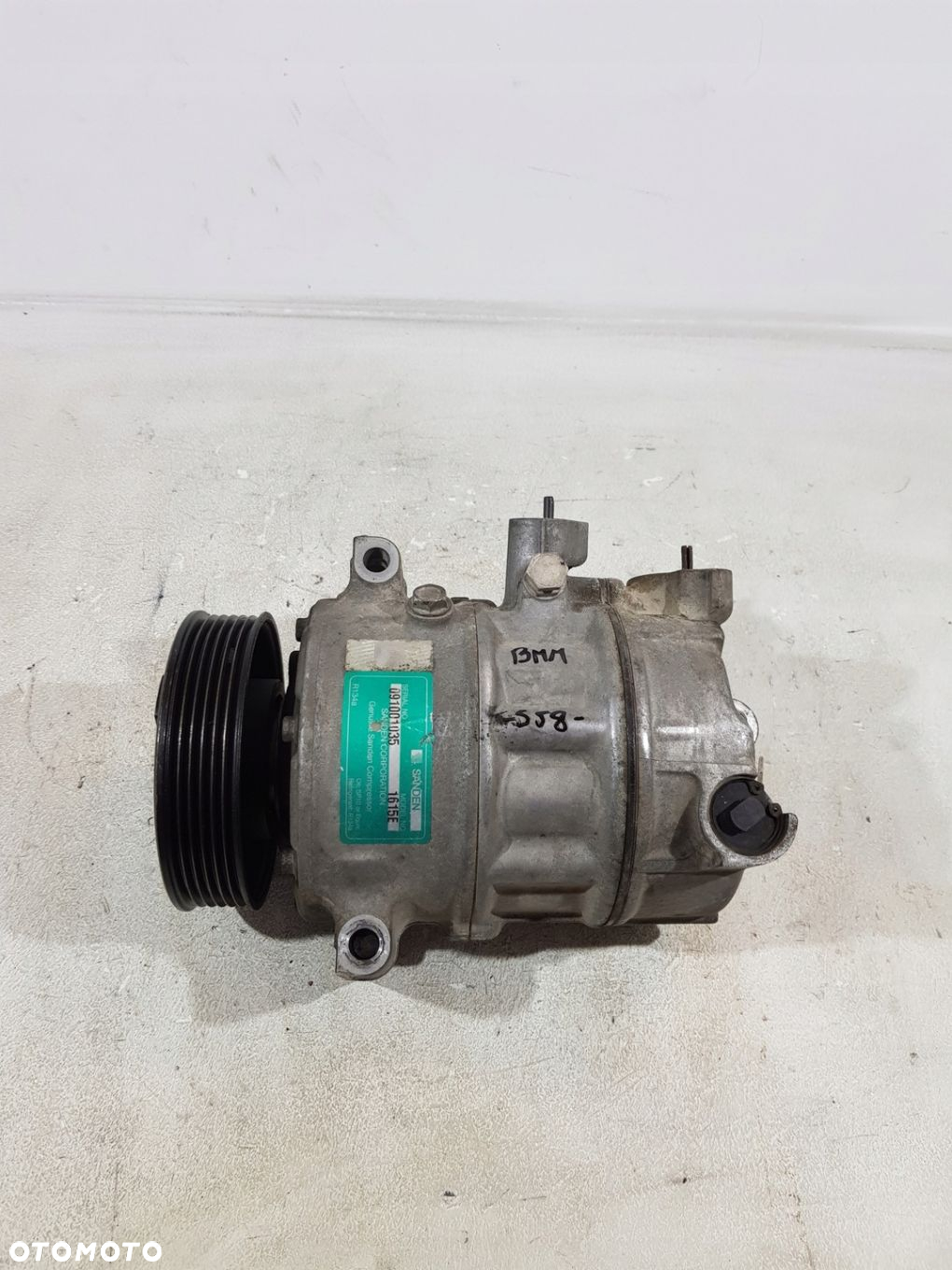 SPRĘŻARKA KLIMATYZACJI 091001035 VW SKODA AUDI 2.0 TDI BMM BMP - 2