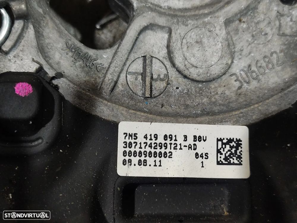 Volante Completo Pele Seat Leon 1P Multifunções - 7