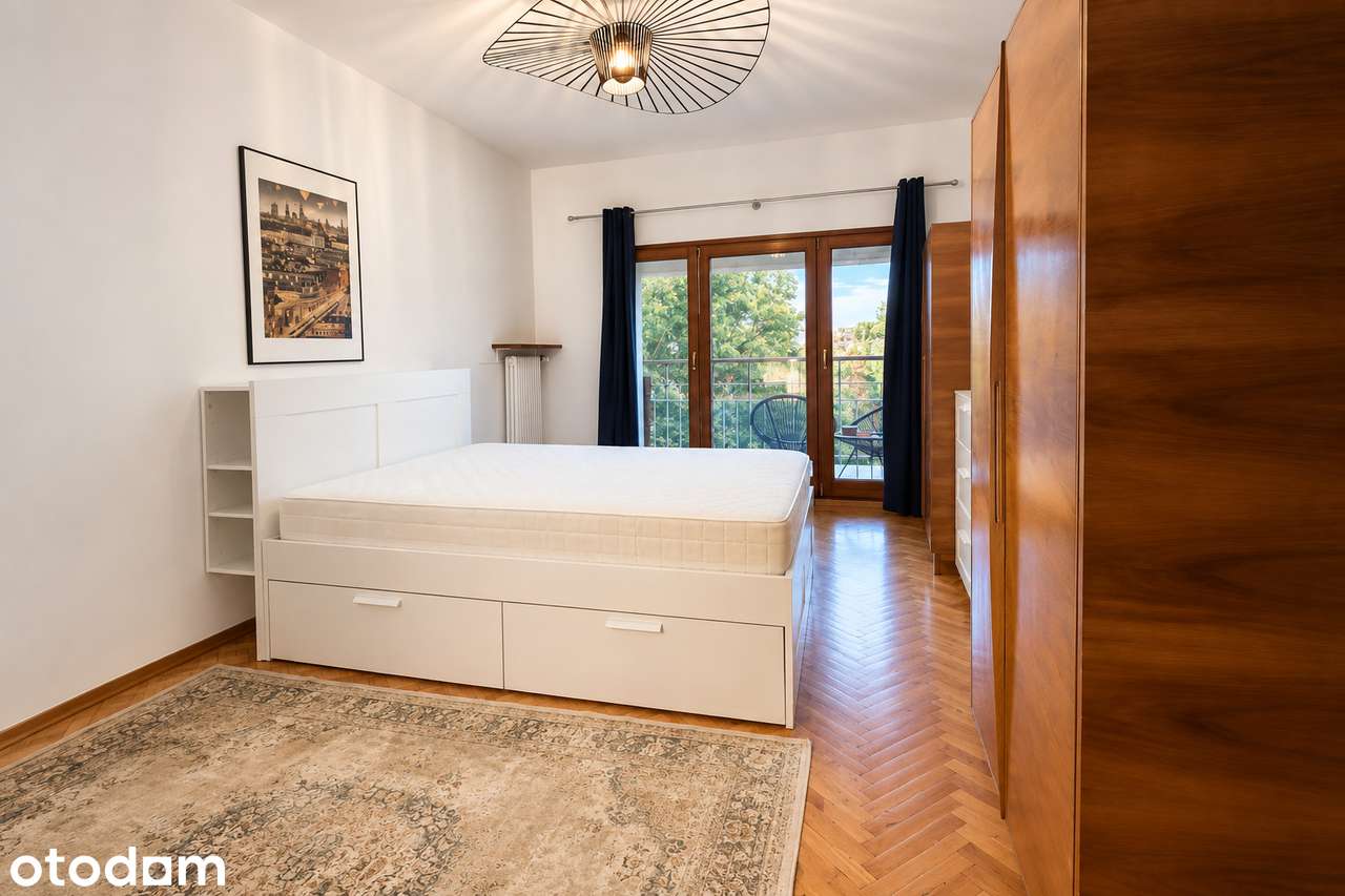 50 m² | 2 pokoje | duża loggia | Praga Północ | blisko Pl. Hallera