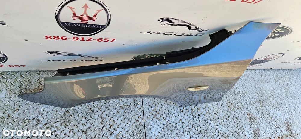 BMW 5 E60 E61 Błotnik przód lewy Błotnik przedni lewy kolor srebrny Titansilber - 14
