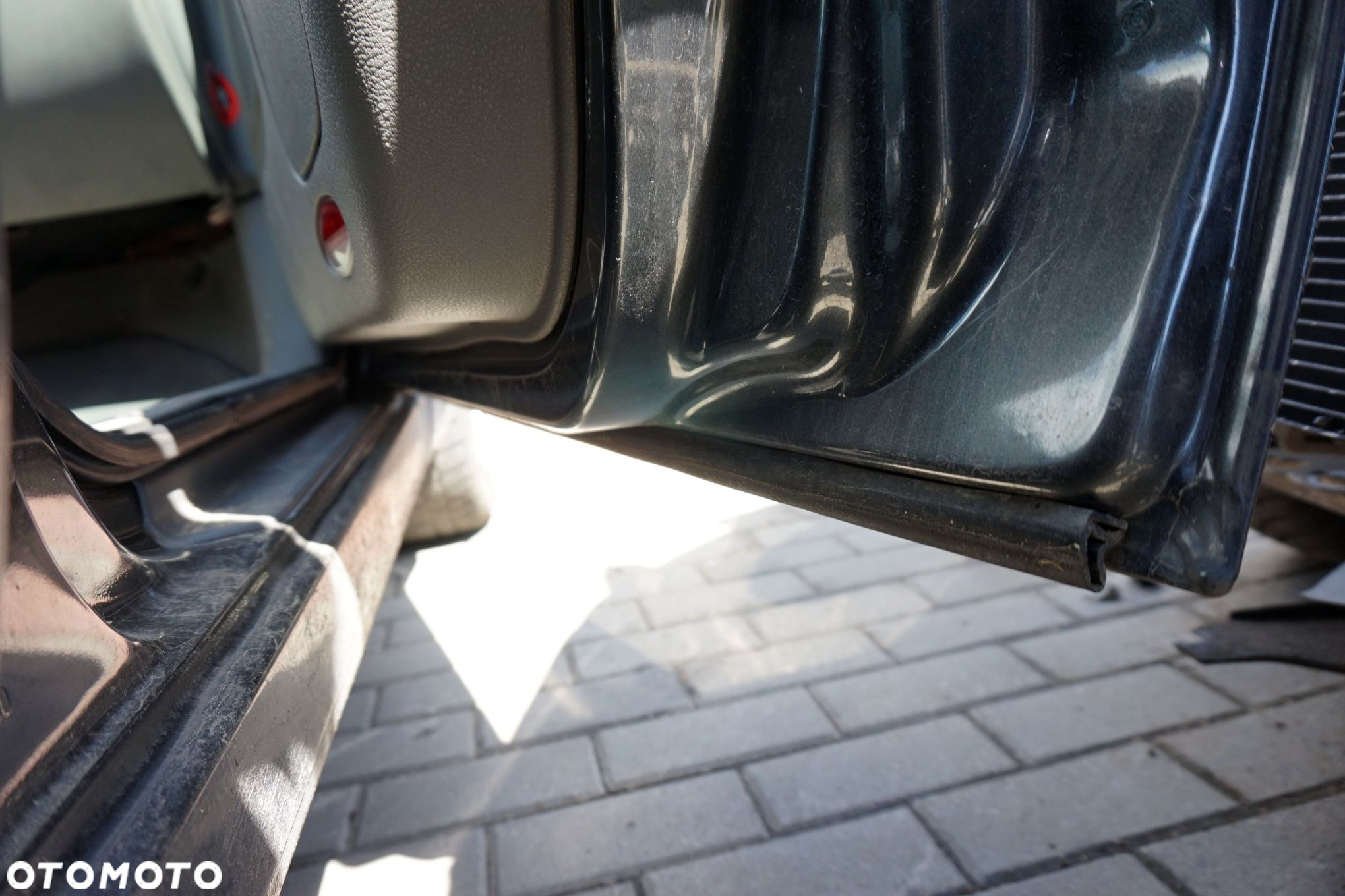 DRZWI PRZEDNIE PRAWE LAGUNA II PH1 KOMBI TEB66  SZARY RENAULT 2001-2005 - 9