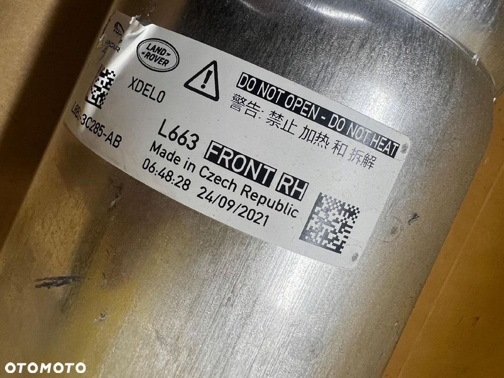 AMORTYZATOR PNEUMATYCZNY PRZÓD PRAWY LAND ROVER DEFENDER II L663 - 9