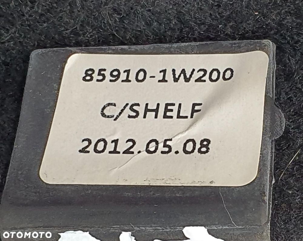 PÓŁKA TYŁ TYLNA KIA RIO III 5D HB 85910-1W200 - 7
