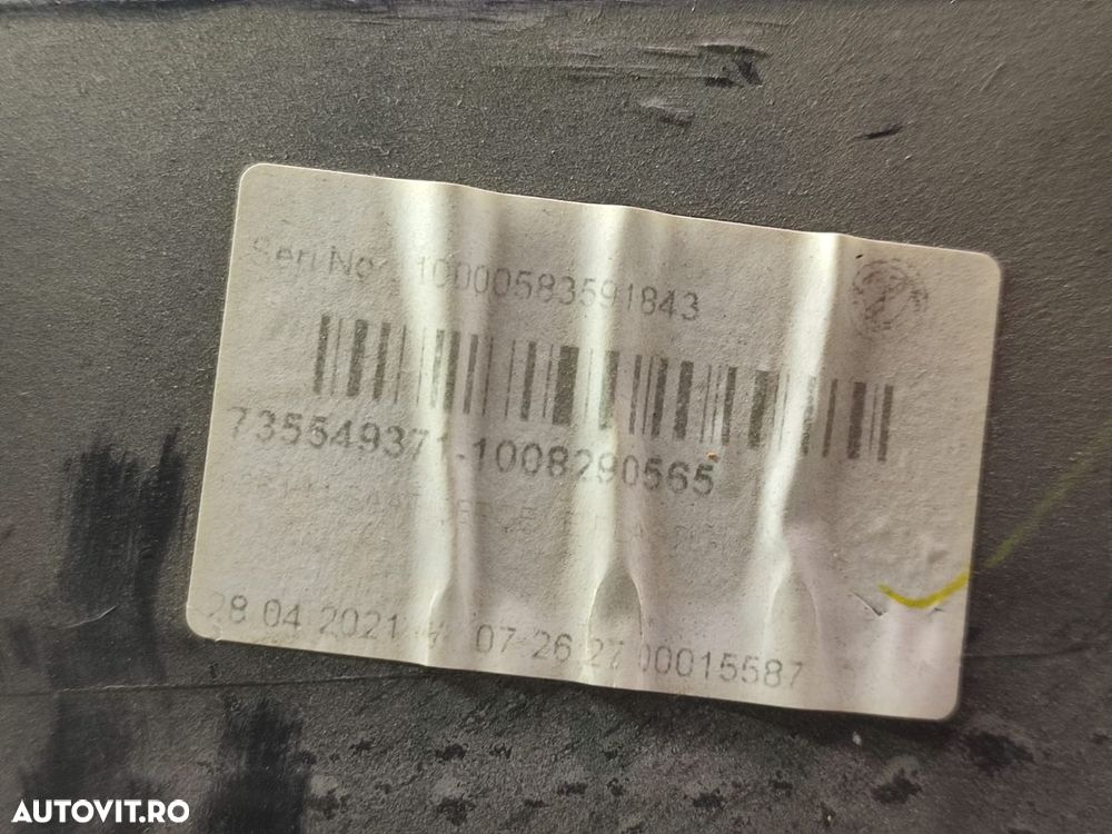 Rama ceasuri bord Fiat Doblo 2 [facelift] [2015 - 2021] 1.6 d - 2