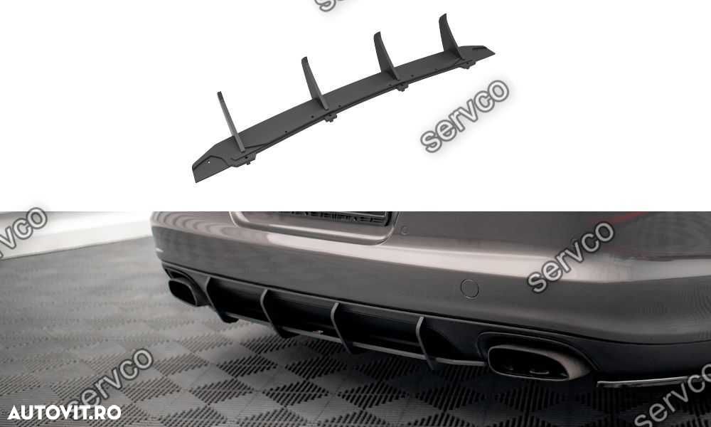 Difuzor bara spate Porsche Panamera / Panamera Diesel 970 09-13 v3