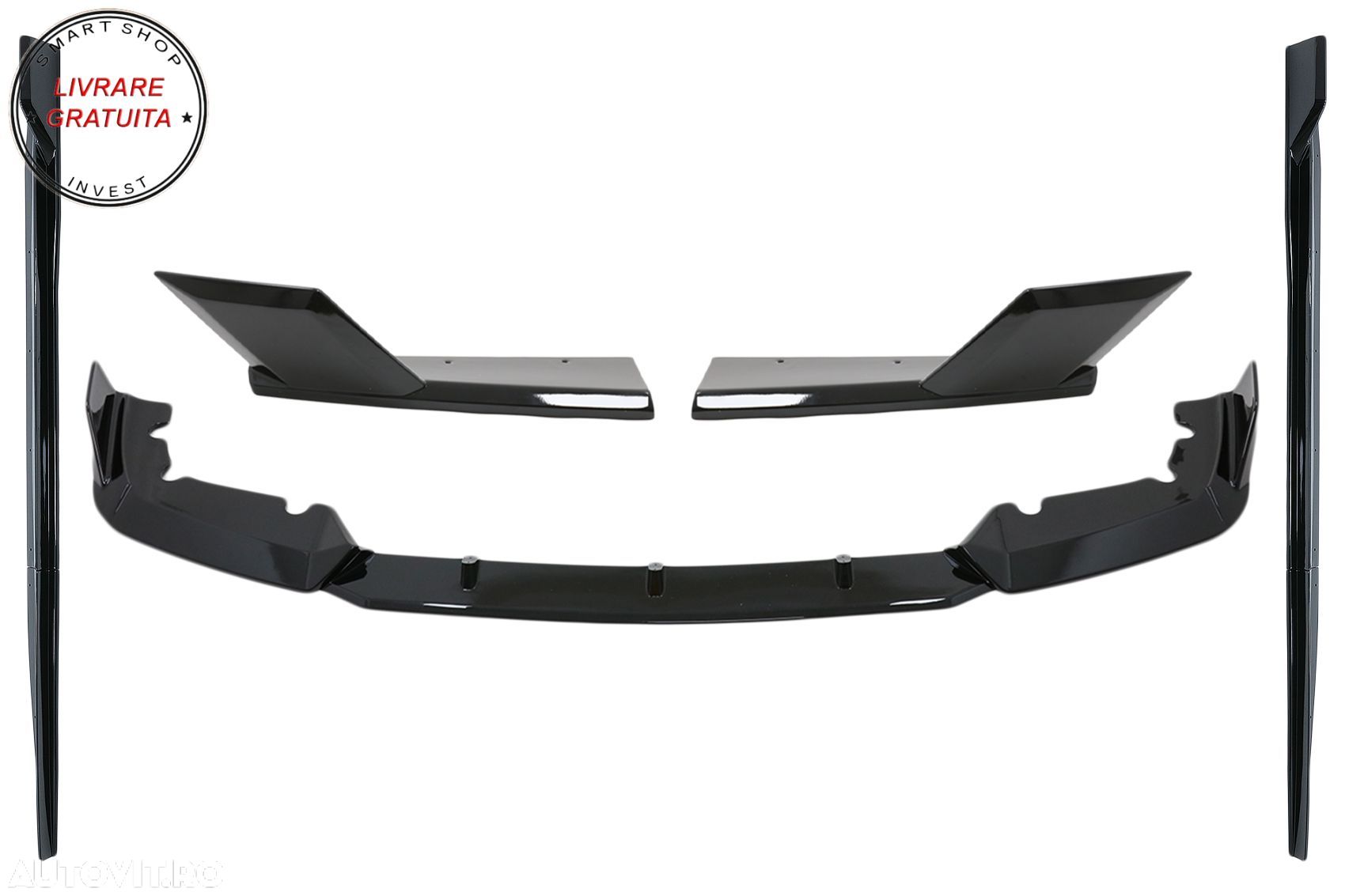 Pachet Exterior Aero BMW F95 X5M Competition (2018-up) Negru Lucios- livrare gratuita - 1