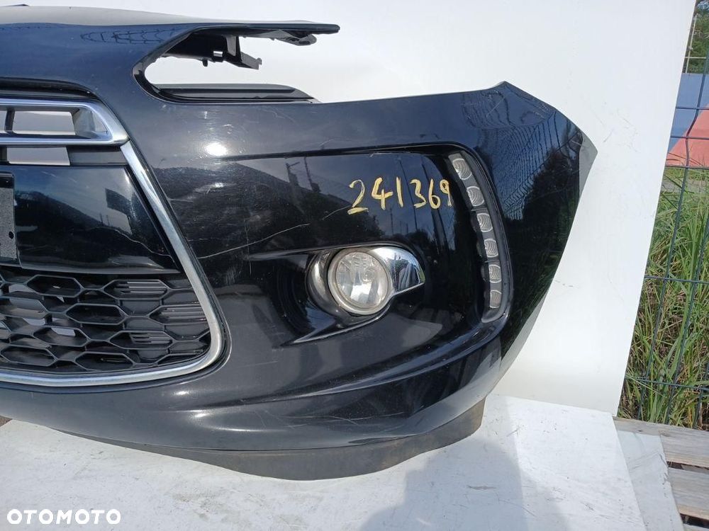 ZDERZAK PRZÓD PRZEDNI CITROEN DS3 CZARNY Z HALOGENAMI LED - 2