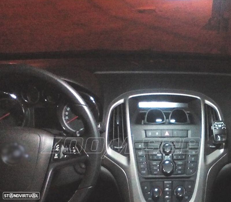KIT COMPLETO 15 LAMPADAS LED INTERIOR PARA OPEL ASTRA H OPC GTC HATCHBACK 04-09 - 5