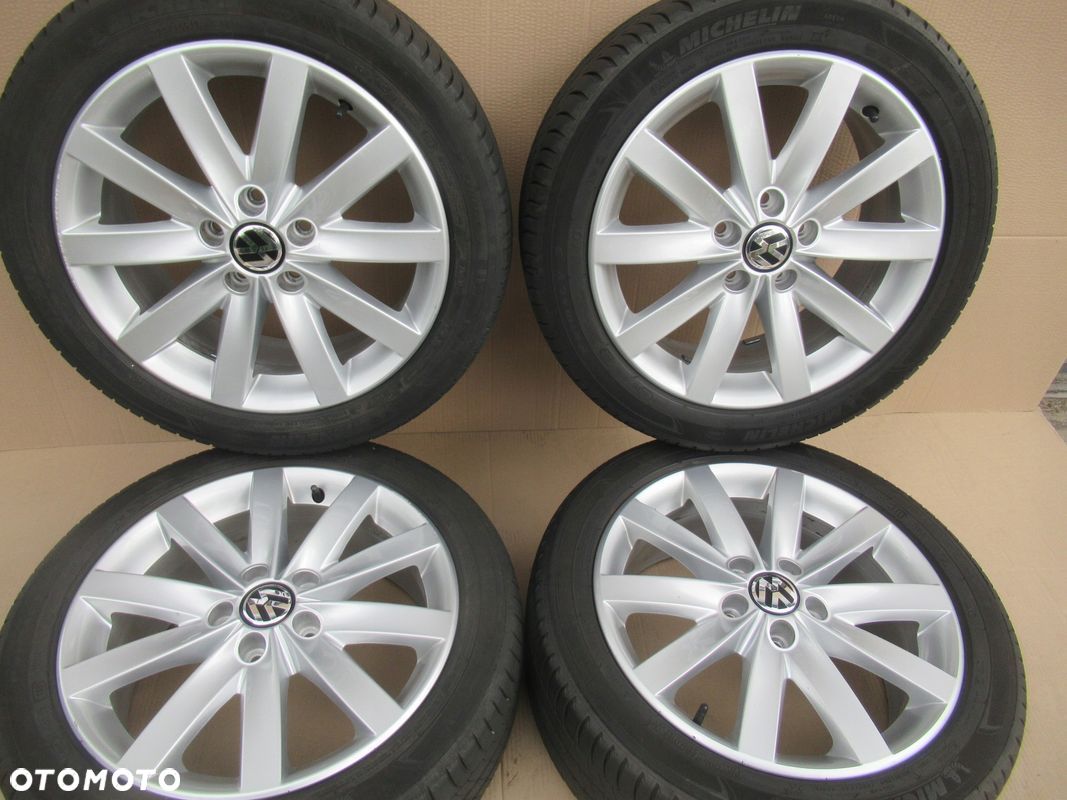 ALU+OPONY LATO R17 VW GOLF 5,6,7, PASSAT,JETTA,CADDY,A3,SKODA OCTAVIA,LEON - 1